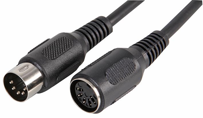 PSG00904 LEAD, 5 PIN DIN PL- DIN SK 2.5M PRO SIGNAL
