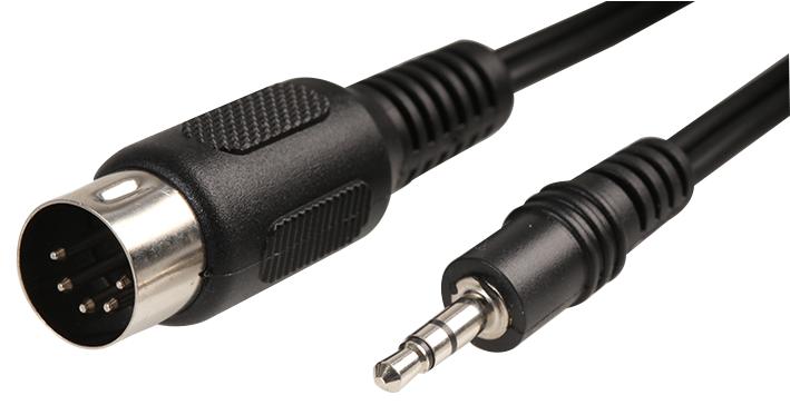 PSG00915 5-PIN PLUG TO 3.5MM (ST) PLUG -2M PRO SIGNAL