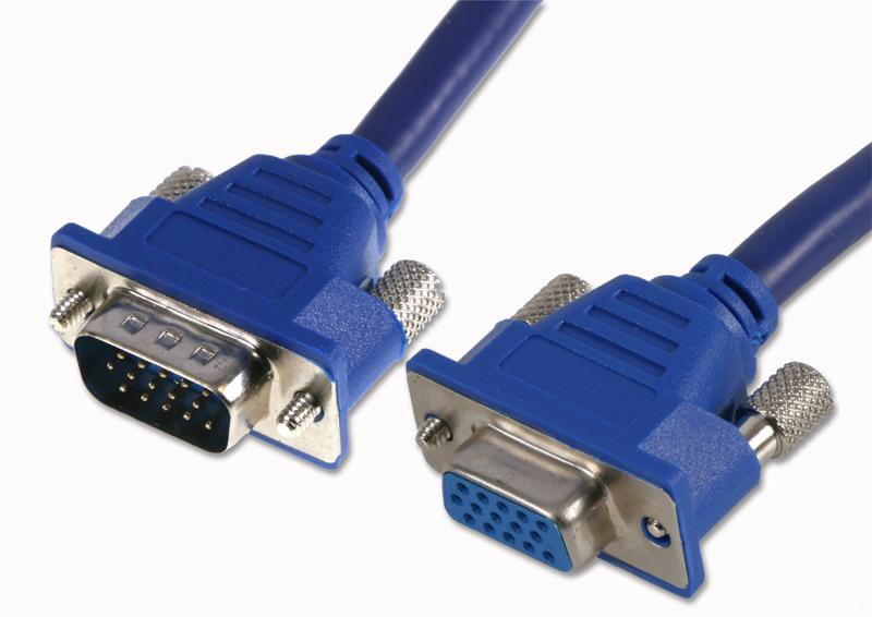 LPVGA-M/F-1.0M-FP CABLE, VGA PLUG, VGA RECEPTACLE, LP, 1M CLEVER LITTLE BOX