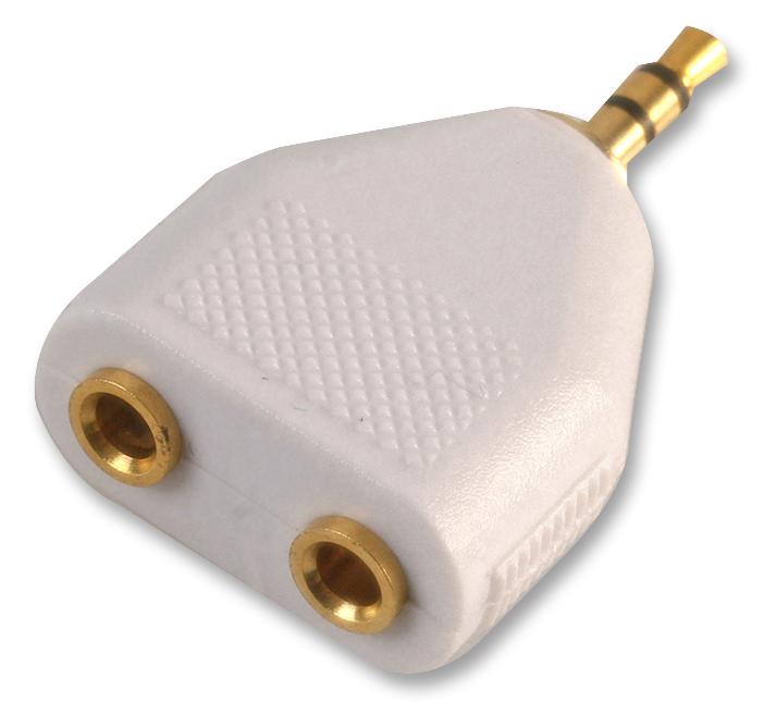 PSG02898 ADAPTOR, 2X 3.5 SKT TO 3.5M P, STEREO PRO SIGNAL