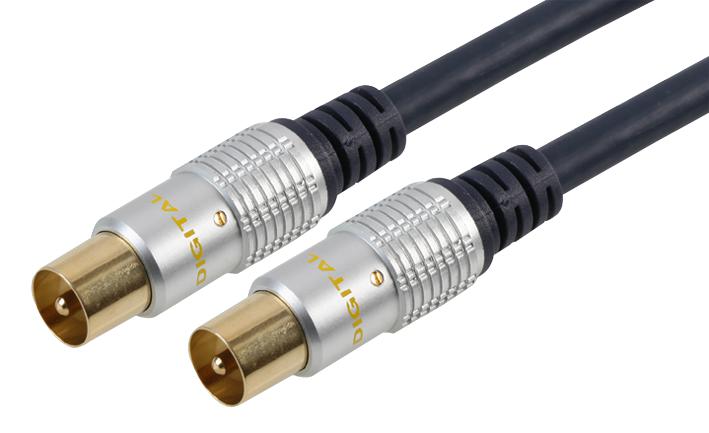 PSG02711 TV COAX LEAD, P TO P, 3M PRO SIGNAL