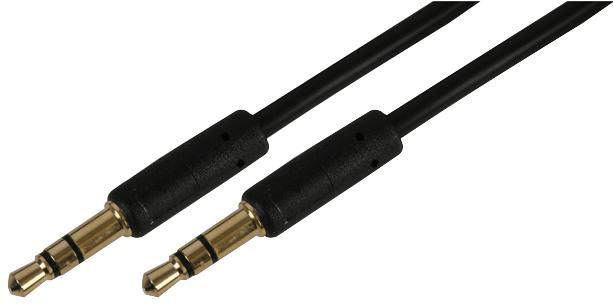 PSG3068-7.5M 3.5MM LEAD, STEREO, SLIM, BLACK 7.5M PRO SIGNAL