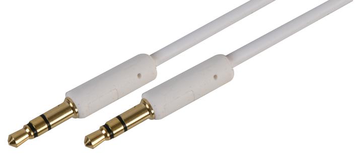 PSG3072-2M 3.5MM LEAD, STEREO, SLIM, WHITE 2M PRO SIGNAL
