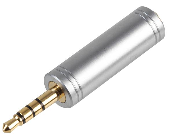 PSG03882 ADAPTOR, JACK, 3.5MM S TO 3.5MM P 4P PRO SIGNAL