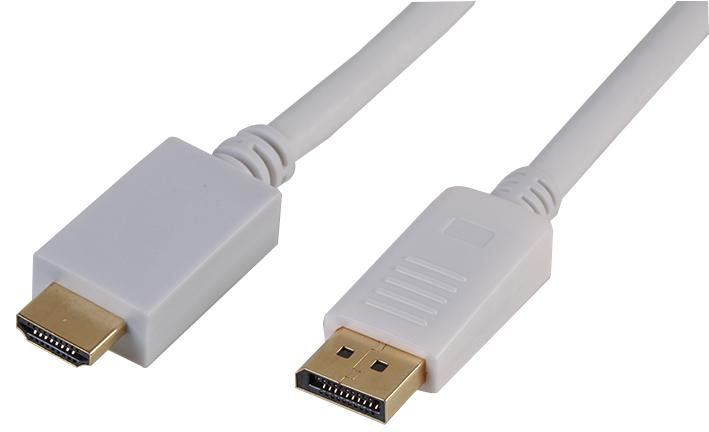 PSG04050 LEAD DP MALE TO HDMI MALE 0.5M PRO SIGNAL