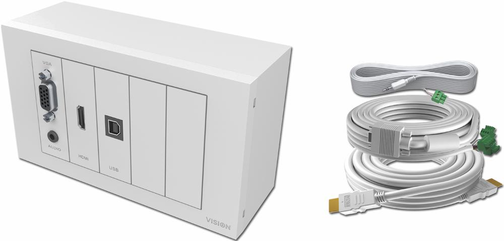 TC3-PK+PK15MCABLES MODULE / 15M CABLE PACK VISION AV