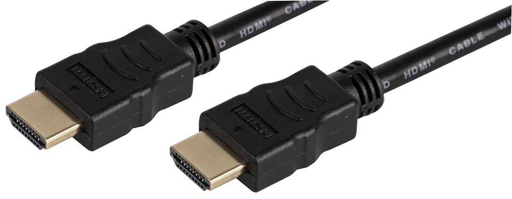PSG91344 HDMI LEAD, BLACK, GOLD, 15M PRO SIGNAL