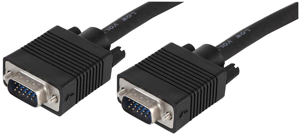 PSG91349 LEAD, S-VGA PLUG TO PLUG, 7M, BLACK PRO SIGNAL