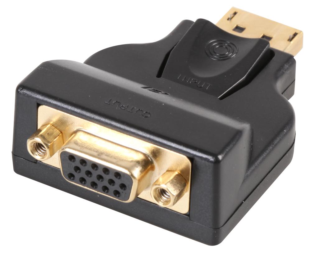 PSG08490 LEAD DP MALE TO VGA FEMALE ADAPTOR PRO SIGNAL