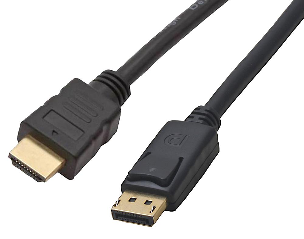 DPPH-3 DISPLAYPORT TO HDMI LEAD 3M AV STAR