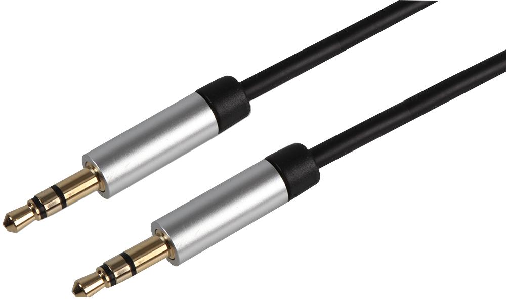 PSG3184-2M 3.5MM STERO JACK LEAD 2M ALUMINIUM PRO SIGNAL