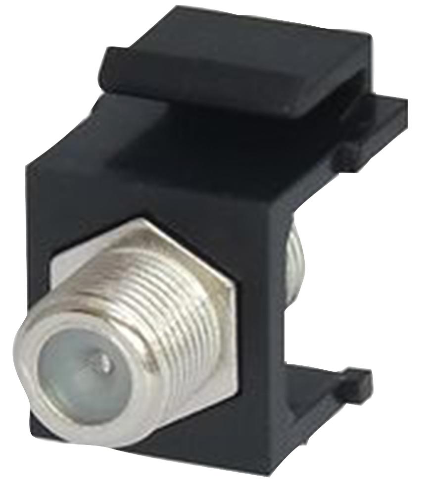 KCF3GBK RF ADAPTER, TYPE F JACK-JACK, 75 OHM TUK