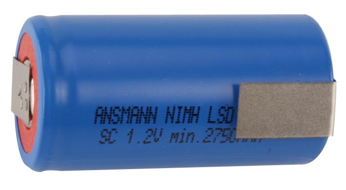 5035391 BATTERY,SUB C,NI-MH,3AH,1.2V ANSMANN