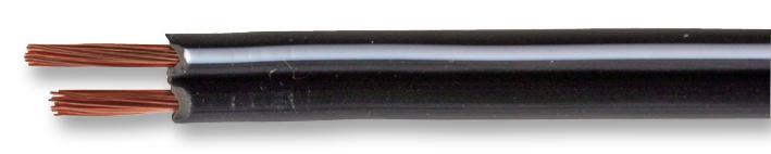 24/0.18BLK SPEAKER CABLE 24 STRAND BLACK 100M PRO POWER