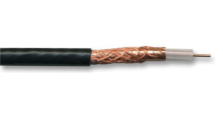 PP2401 BLK FF CABLE COAX 100U BLACK FF 100M PRO POWER