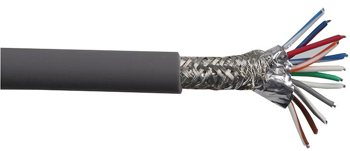 8106 060100 SHLD MULTIPAIR, 6 PAIR, 24AWG, 30.5M BELDEN