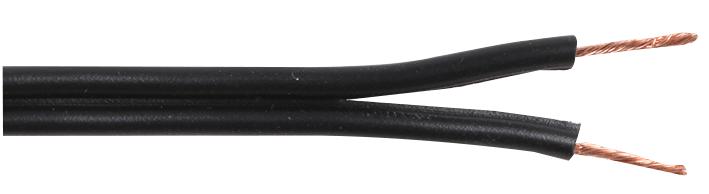 7/0.2BLK/WHTCOPPER50M CABLE SPEAKER 7/0.20MM BLK/WHT 50M PRO POWER