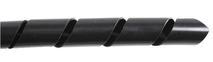 RWSW-20 10M SPIRAL WRAP 20MM BLACK 10M PRO POWER