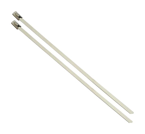 BU46-300 CABLE TIES SS 300X4.60MM RBALL 100PK CONCORDIA TECHNOLOGIES