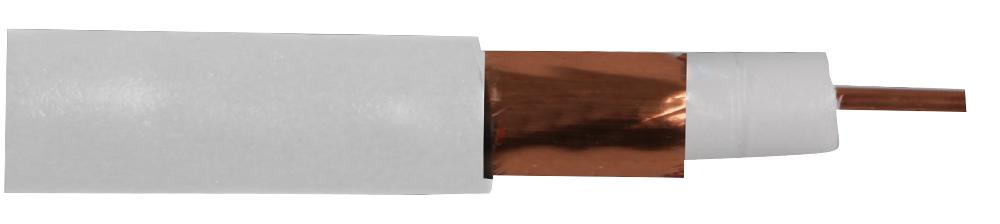 CP100WHT100M CABLE COAXIAL CP100 WHITE 100M PRO POWER