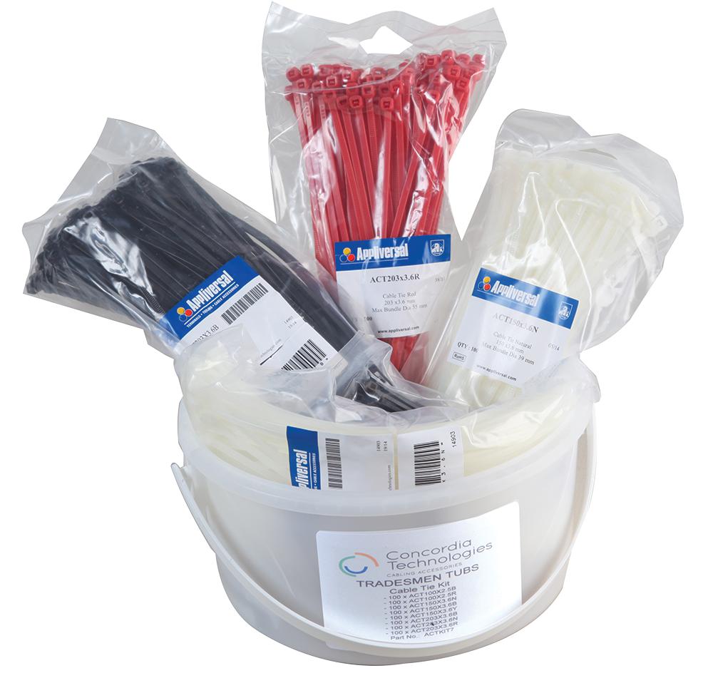 ACTKIT7-800 CABLE TIE KIT 800 PCE PRO POWER