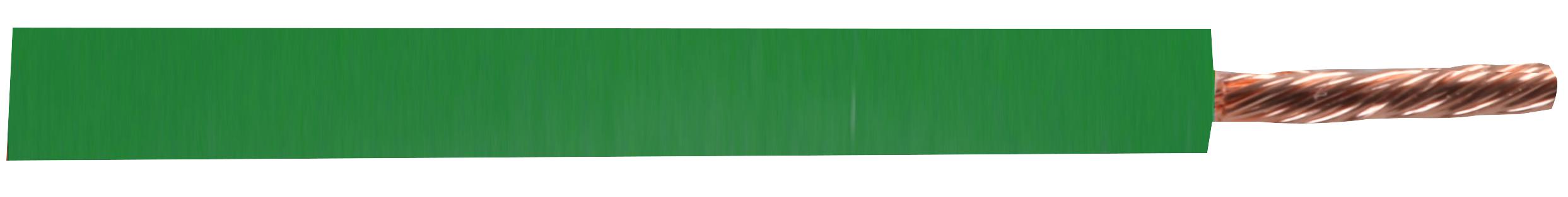 PEL01845 CBL SINGLE CORE H05Z-K 1.50MM GREEN 100M PRO ELEC