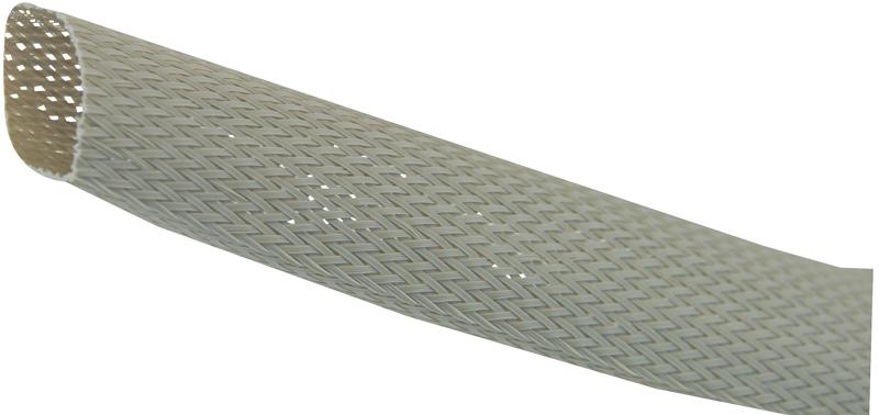 PET40/GRY EXPANDABLE BRAIDED SLEEVING GREY 25M PRO POWER