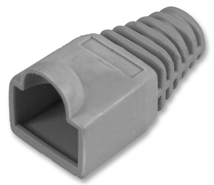SH001 6.5 GREY STRAIN RELIEF BOOT 6.5MM GREY 10/PK PRO POWER