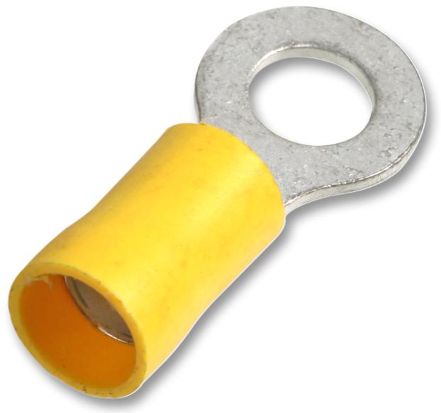 ST5-5.0 10PK RING TERMINAL YELLOW M5 48A 10/PK PRO POWER