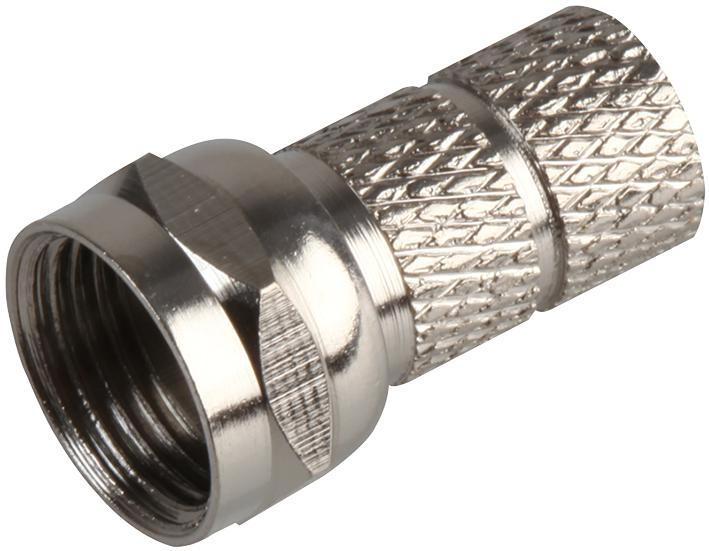 RW6-022 B F MALE TWIST ON RG59U BRASS PRO SIGNAL