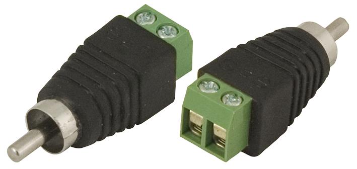CLB-R59-1 CONNECTOR, PHONO, MALE, SCREW TERMS CLEVER LITTLE BOX