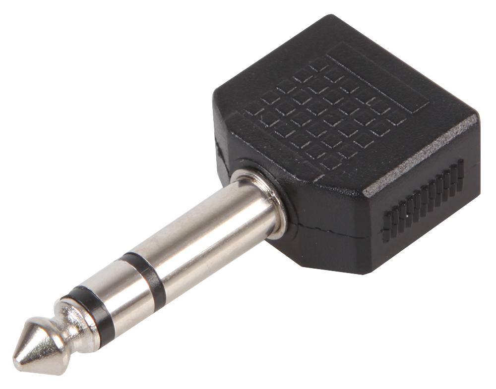 PSG08627 ADAPTOR, 2X3.5MM S TO 6.35MM P PRO SIGNAL