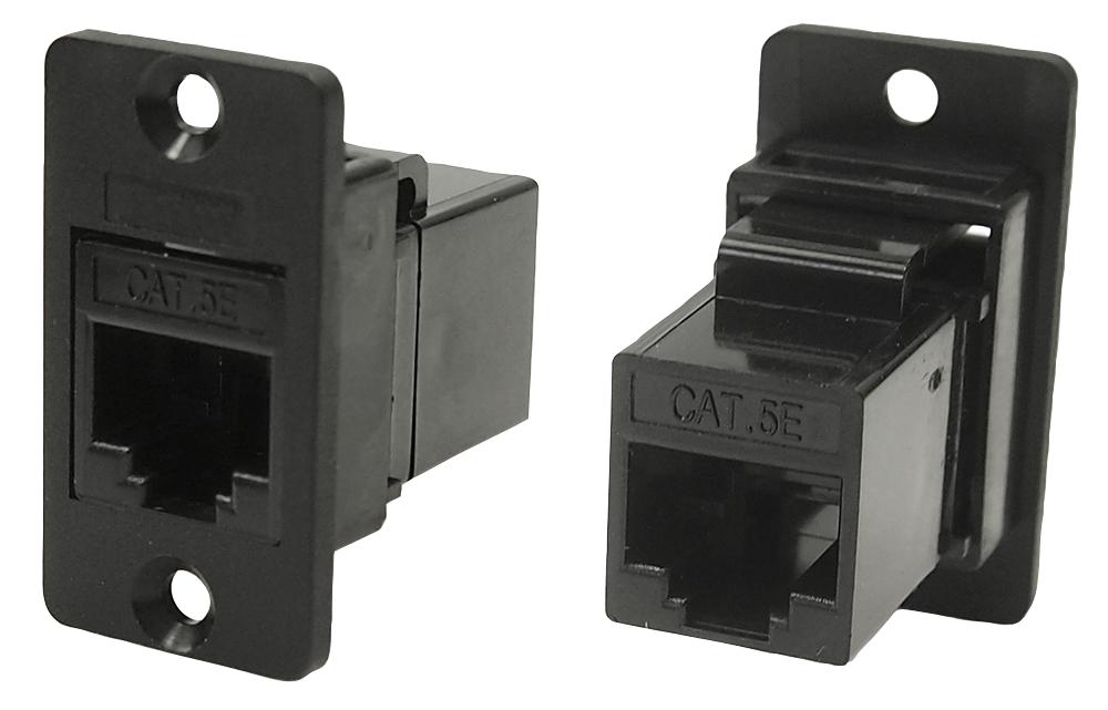 CP30620 MODULAR ADAPTER, 8P RJ45 JACK-RJ45 JACK CLIFF ELECTRONIC COMPONENTS