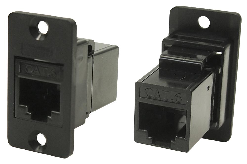CP30622 MODULAR ADAPTER, 8P RJ45 JACK-RJ45 JACK CLIFF ELECTRONIC COMPONENTS