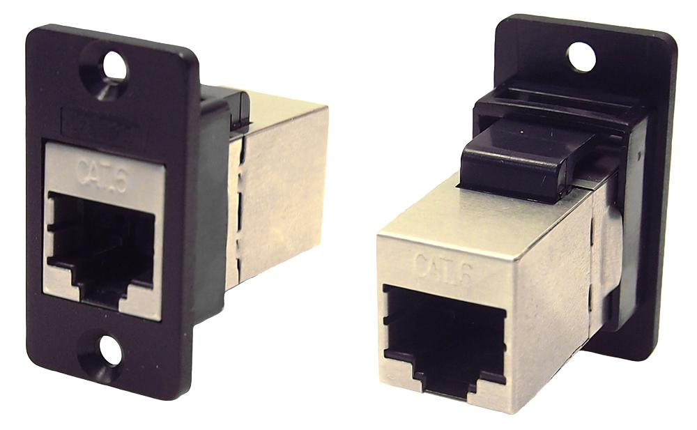 CP30622S MODULAR ADAPTER, 8P RJ45 JACK-RJ45 JACK CLIFF ELECTRONIC COMPONENTS