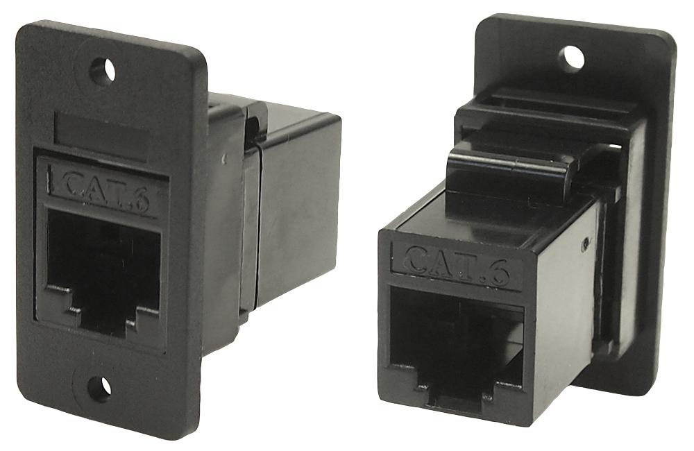 CP30622X MODULAR ADAPTER, 8P RJ45 JACK-RJ45 JACK CLIFF ELECTRONIC COMPONENTS