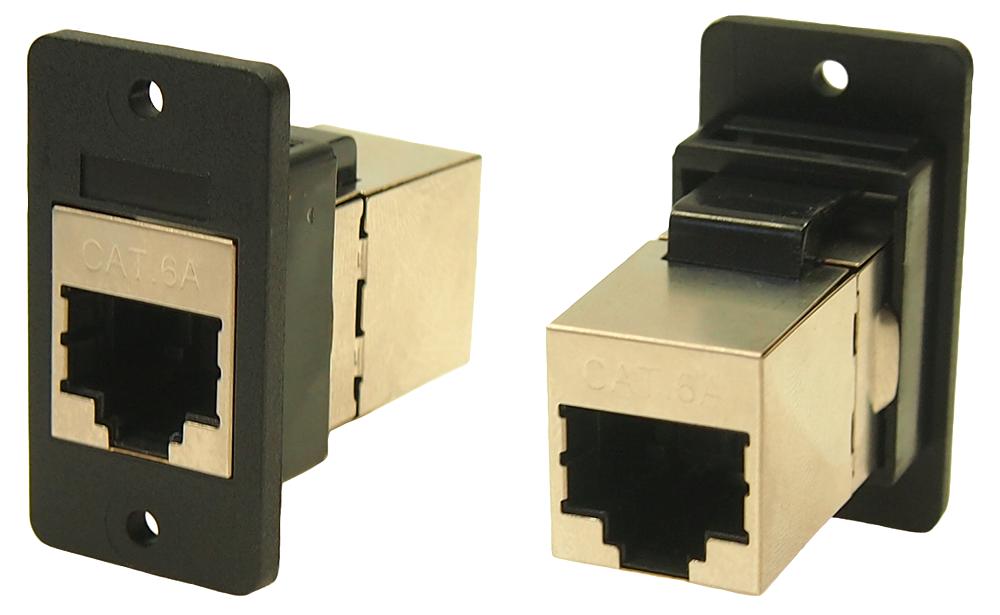 CP30625SX MODULAR ADAPTER, 8P RJ45 JACK-RJ45 JACK CLIFF ELECTRONIC COMPONENTS