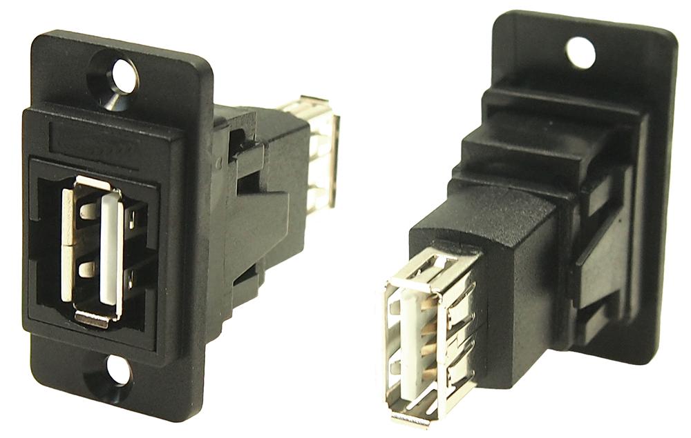 CP30708N USB ADAPTER, 2.0 TYPE A RCPT-RCPT CLIFF ELECTRONIC COMPONENTS