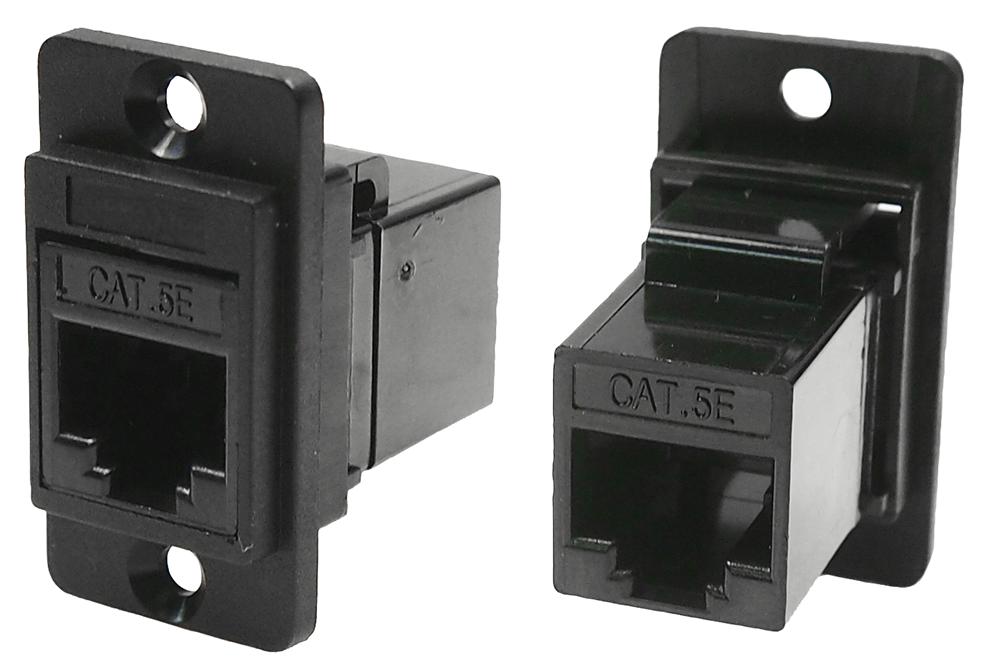 CP30720 ADAPTER, RJ45 8P JACK-JACK, CAT5E CLIFF ELECTRONIC COMPONENTS