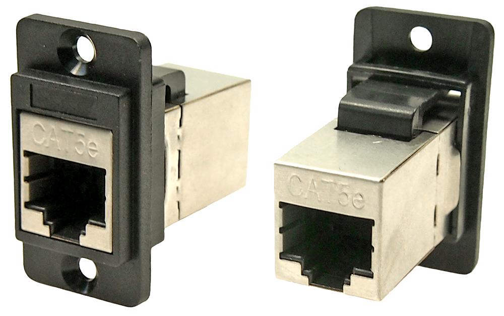 CP30720S ADAPTER, RJ45 8P JACK-JACK, CAT5E, SHLD CLIFF ELECTRONIC COMPONENTS