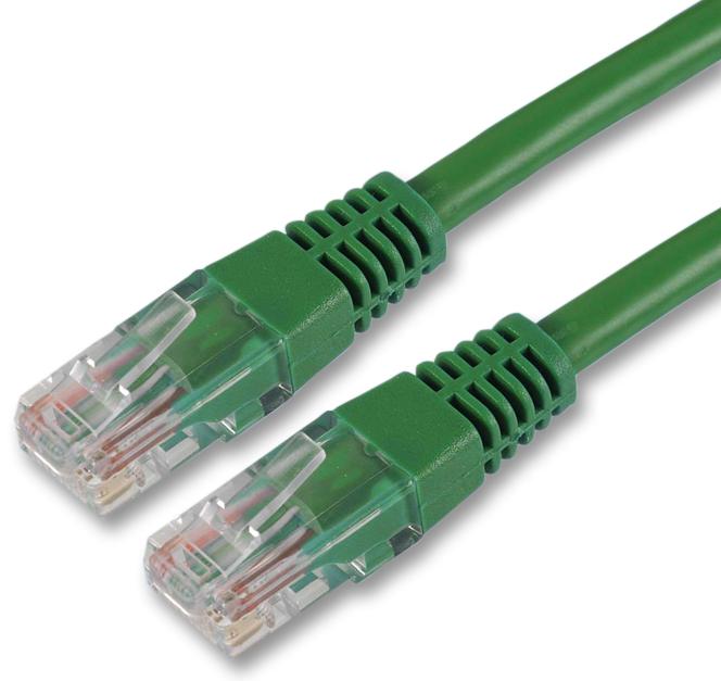 PS11021 PATCH LEAD, CAT 5E, 3M GREEN PRO SIGNAL