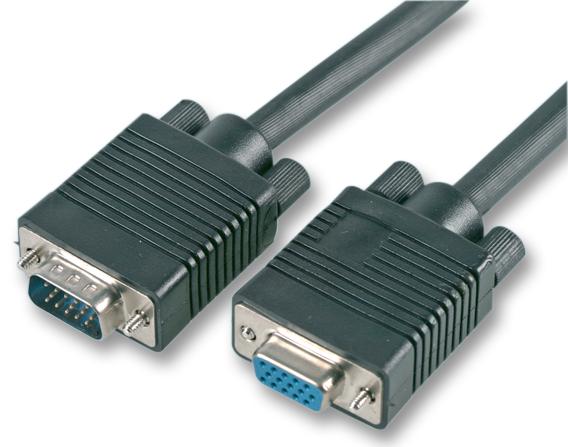 PSG90147 SVGA LEAD, M TO F, 0.5M, BLK PRO SIGNAL