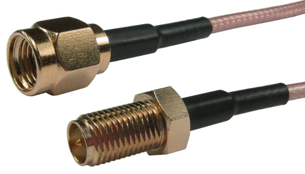 NLWL-CAB15 RF CABLE ASSY, SMA RP PLUG-JACK, 15M PRO SIGNAL