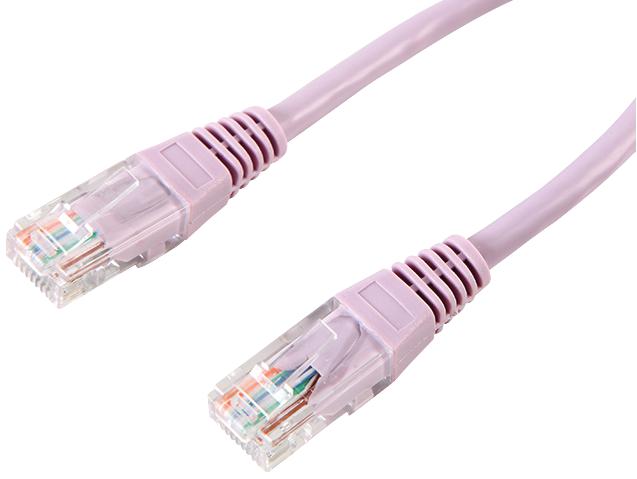 PS11068 PATCH LEAD, CAT 5E, 0.5M VIOLET PRO SIGNAL