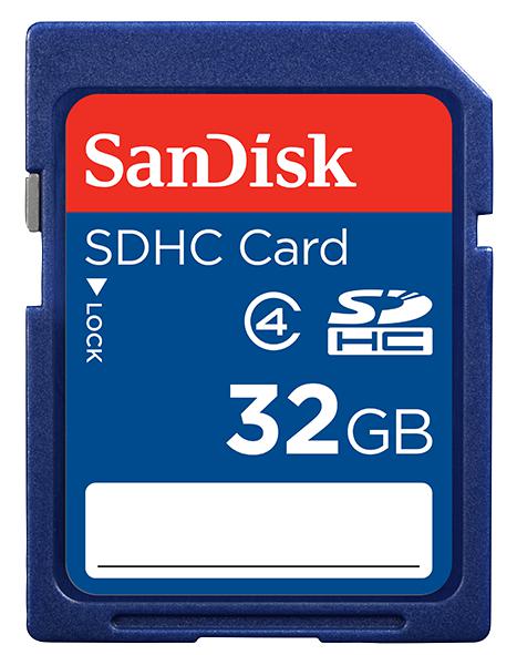 SD7040 MEMORY, 32GB, SDHC SANDISK