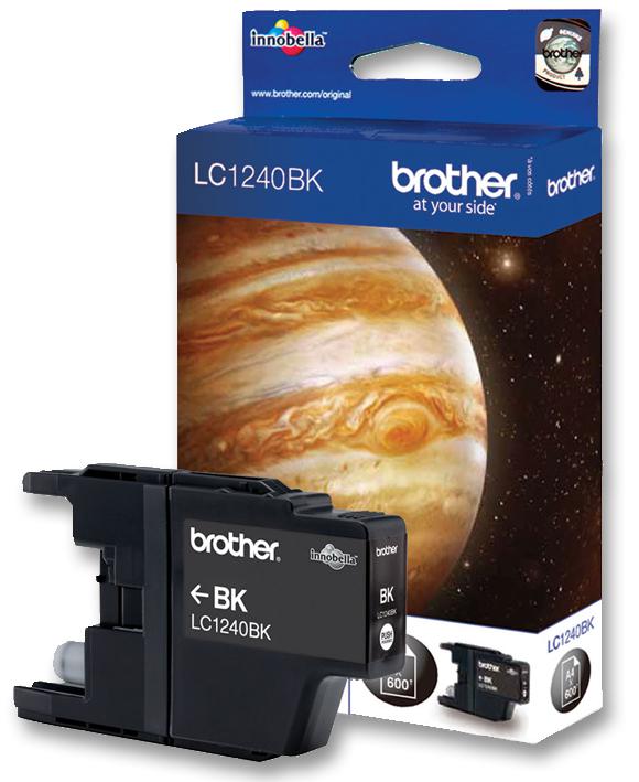 LC1240BK INK CARTRIDGE, LC1240BK, ORIGINAL BROTHER