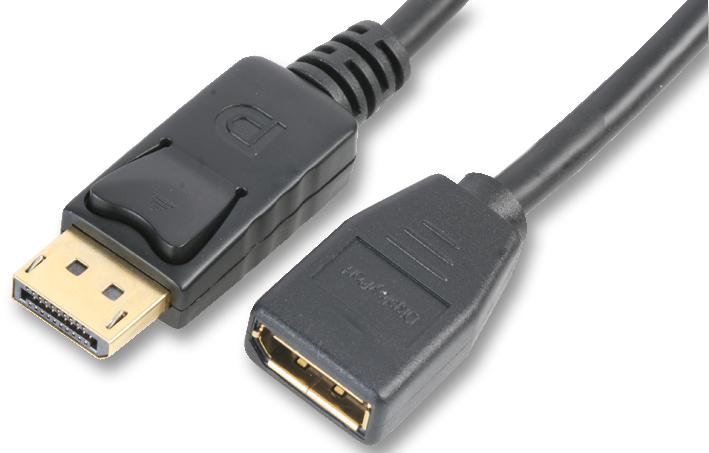PSG90426 LEAD, DISPLAYPORT, M-F, BLACK, 2M PRO SIGNAL