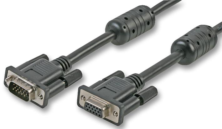 CDEX-830K LEAD, SVGA, M TO F,ALL LINES,30M,BLK PRO SIGNAL