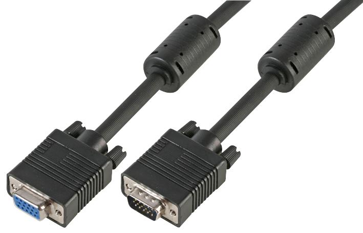 PSG90726 LEAD, SVGA, M-F, ALL LINES,BLACK,25M PRO SIGNAL
