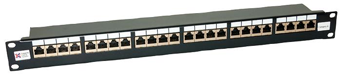 009-002-002-01 PATCH PANEL, CAT6 24WAY 2020, FTP CONNECTIX CABLING SYSTEMS